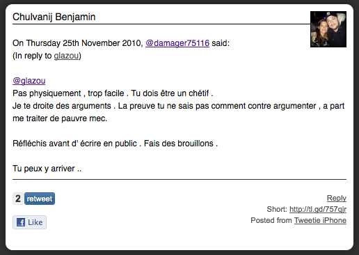 virage sur l'aile par Benjamin Chulvanij